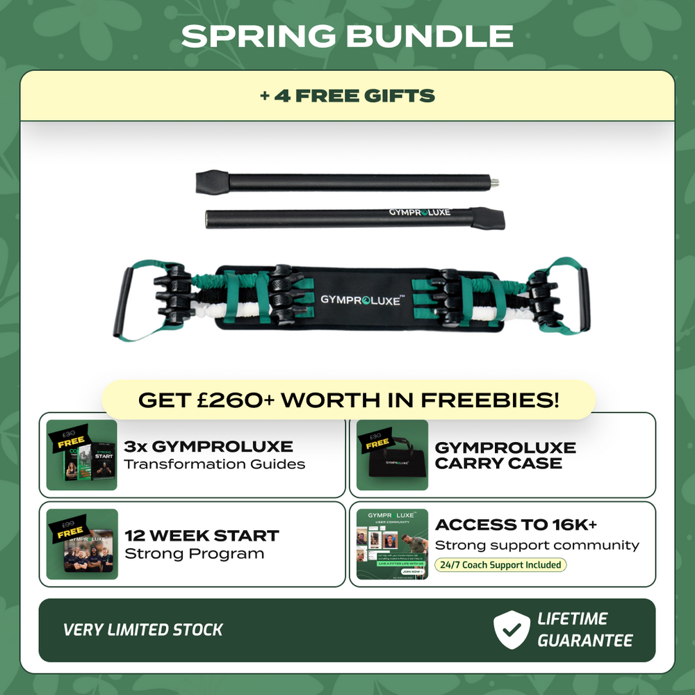 GYMPROLUXE Band and Bar set 2.0  (Spring Bundle)