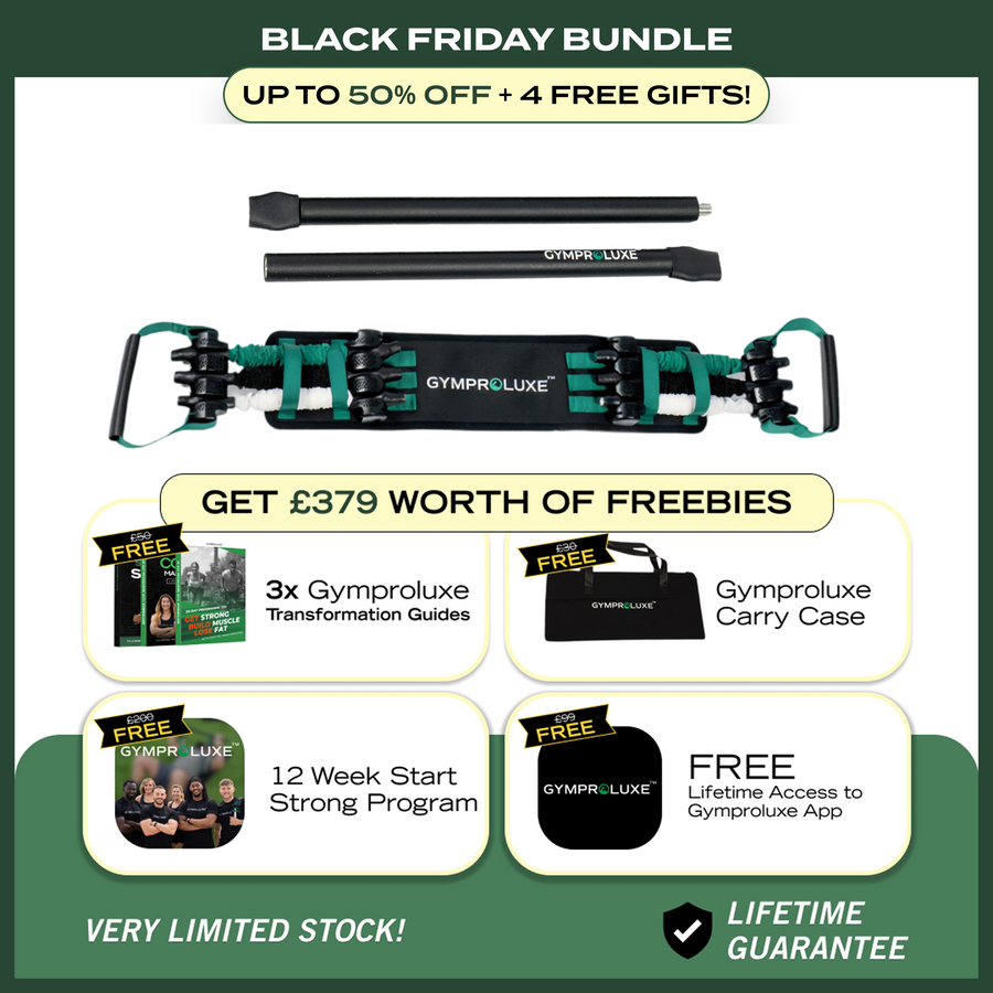 GYMPROLUXE Band and Bar set 2.0 + App (Black Friday Event)