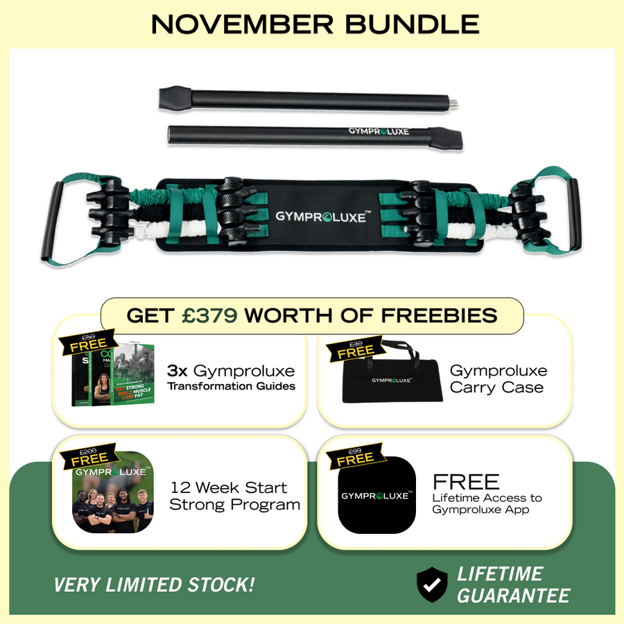 GYMPROLUXE Band and Bar set 2.0 + App (November Bundle)