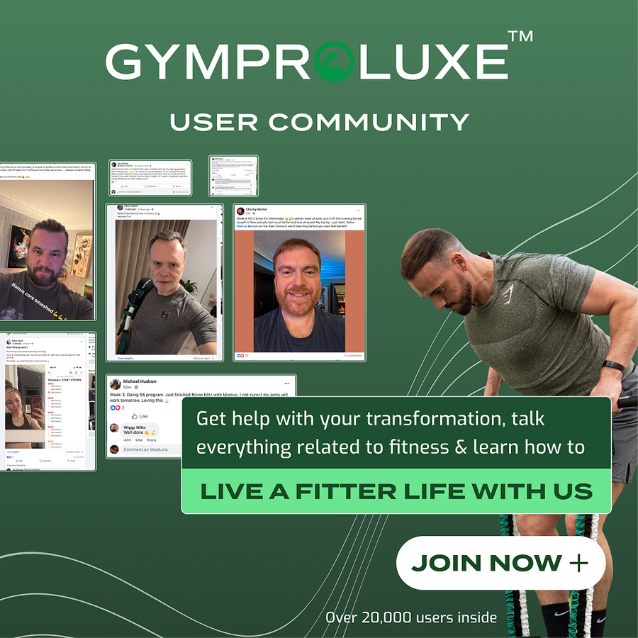 GYMPROLUXE Band and Bar set 2.0  (Winter bundle)