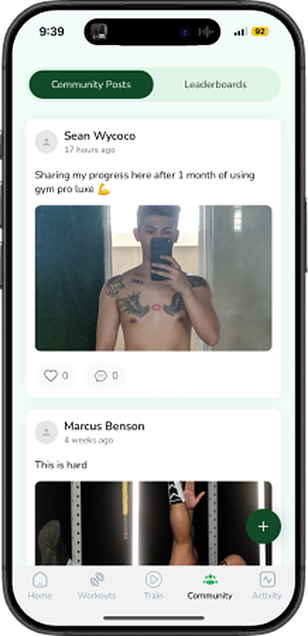 Members Sharing Their Progress
